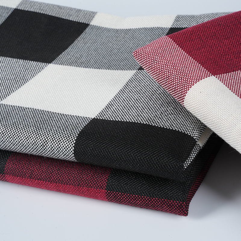 10*10 Rutet polyester linstoff